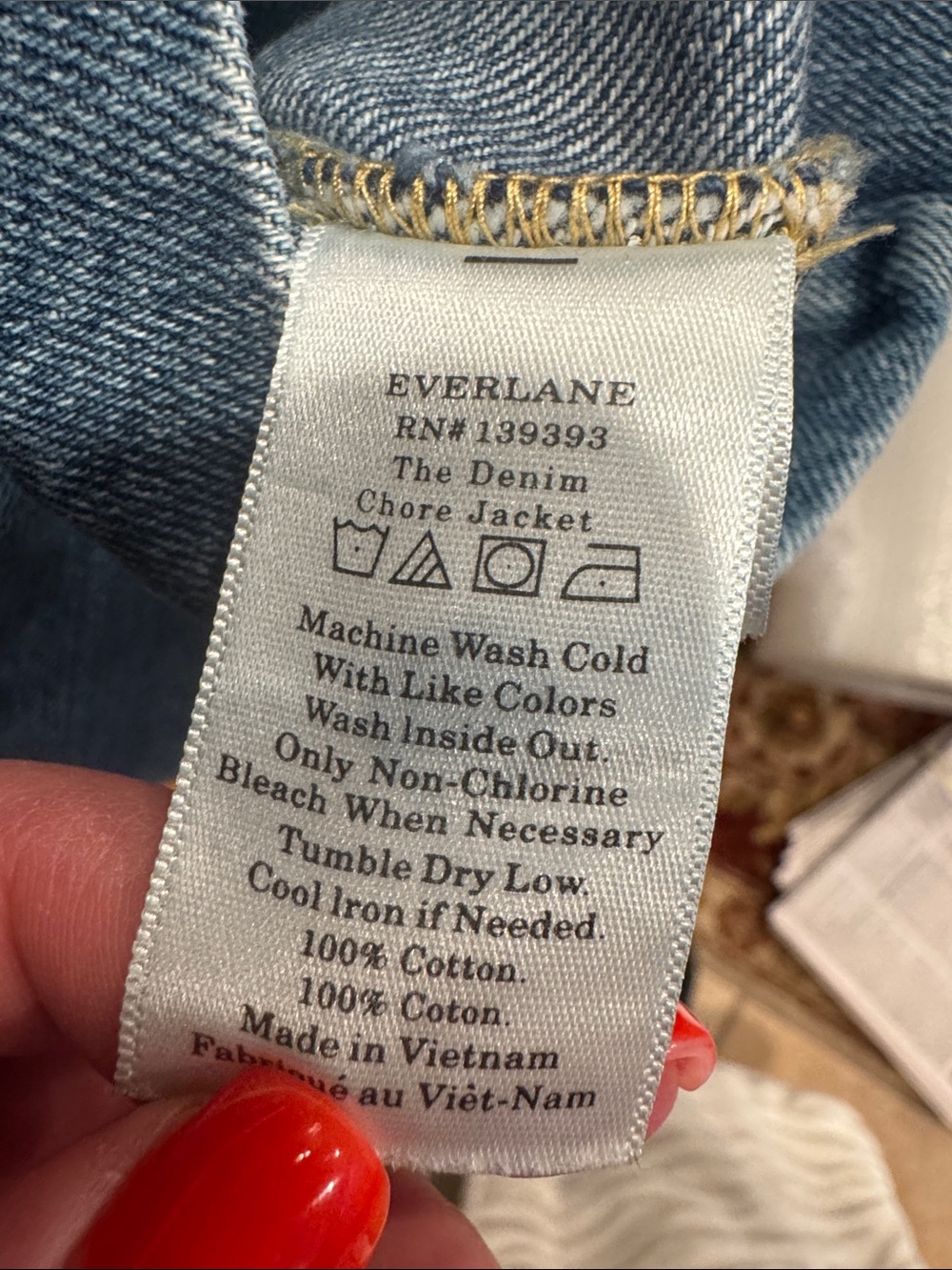 Everlane The Denim Chore Jacket - Picture 6 of 6